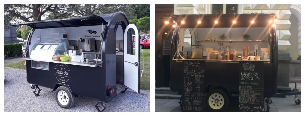 vintage coffee trailer designs